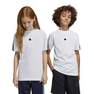 Kids Unisex Future Icons 3-Stripes T-Shirt2, White, A701_ONE, thumbnail image number 7