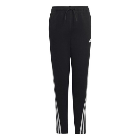 Kids Unisex Future Icons 3-Stripes Ankle-Length Joggers, Black, A701_ONE, large image number 1