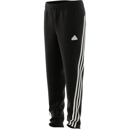 Kids Unisex Future Icons 3-Stripes Ankle-Length Joggers, Black, A701_ONE, large image number 7