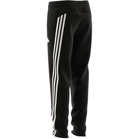 Kids Unisex Future Icons 3-Stripes Ankle-Length Joggers, Black, A701_ONE, large image number 10