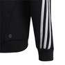 Unisex Kids Future Icons 3-Stripes Full-Zip Hooded Track Top, Black, A701_ONE, thumbnail image number 6