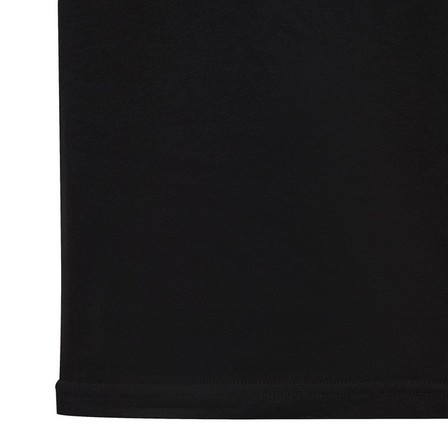 Unisex Kids Essentials 3-Stripes Cotton T-Shirt, Black, A701_ONE, large image number 5