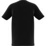 Unisex Kids Essentials 3-Stripes Cotton T-Shirt, Black, A701_ONE, thumbnail image number 11
