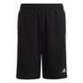 Unisex Kids Essentials 3-Stripes Woven Shorts, Black, A701_ONE, thumbnail image number 1
