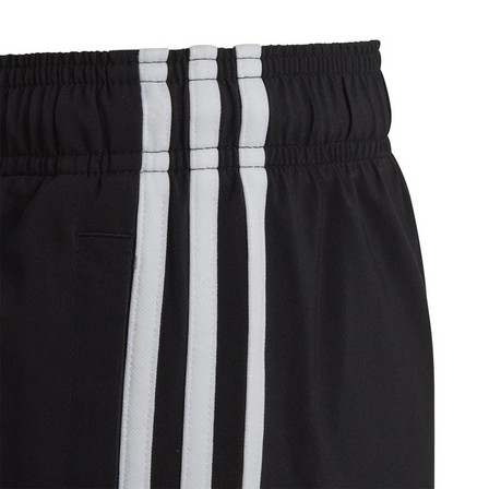 Unisex Kids Essentials 3-Stripes Woven Shorts, Black, A701_ONE, large image number 4