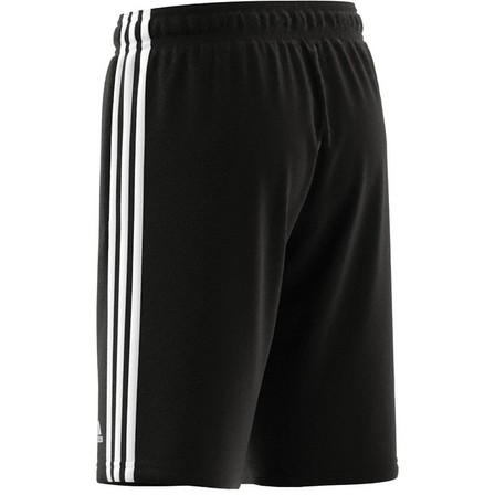 Unisex Kids Essentials 3-Stripes Woven Shorts, Black, A701_ONE, large image number 8
