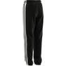 Unisex Kids Essentials 3-Stripes Woven Tracksuit Bottoms, Black, A701_ONE, thumbnail image number 1