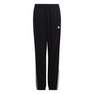 Unisex Kids Essentials 3-Stripes Woven Tracksuit Bottoms, Black, A701_ONE, thumbnail image number 2