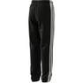 Unisex Kids Essentials 3-Stripes Woven Tracksuit Bottoms, Black, A701_ONE, thumbnail image number 8