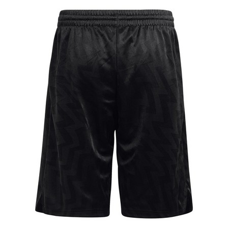 Unisex Kids Football-Inspired Predator Shorts, Black, A701_ONE, large image number 3