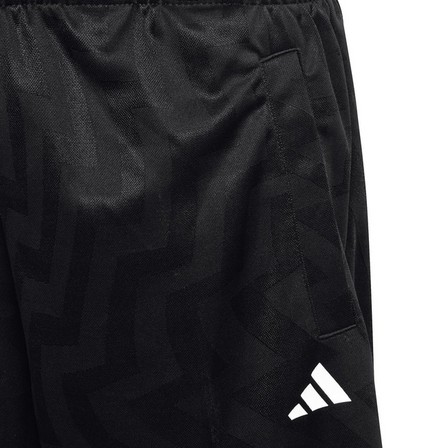 Unisex Kids Football-Inspired Predator Shorts, Black, A701_ONE, large image number 4