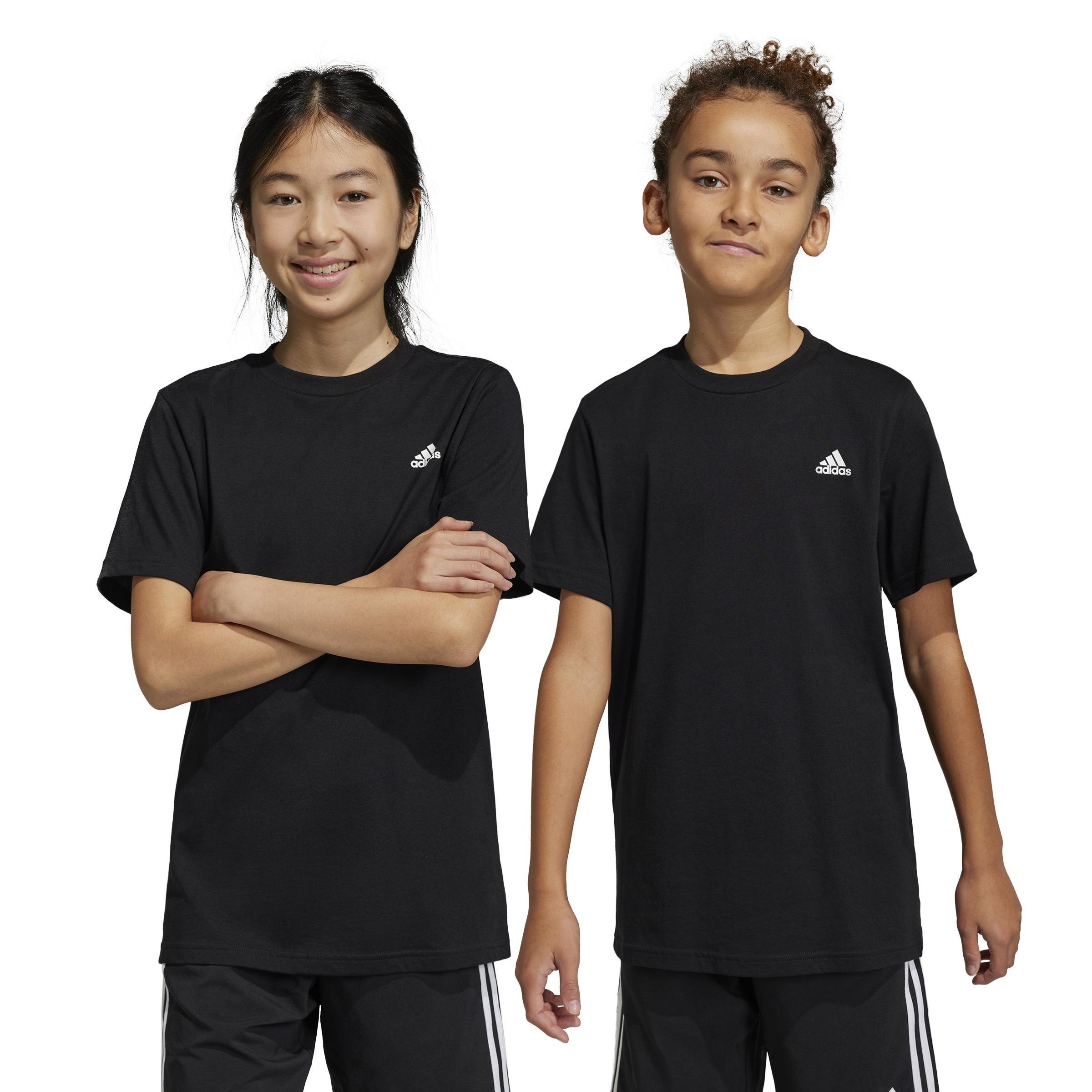 Unisex Kids Essentials Small Logo Cotton T-Shirt, Black, A701_ONE, large image number 10