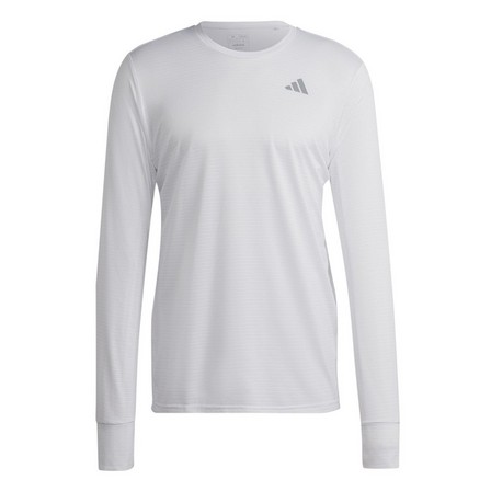 Men Own The Run Long-Sleeve Top, White, A701_ONE, large image number 3