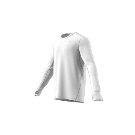 Men Own The Run Long-Sleeve Top, White, A701_ONE, large image number 13