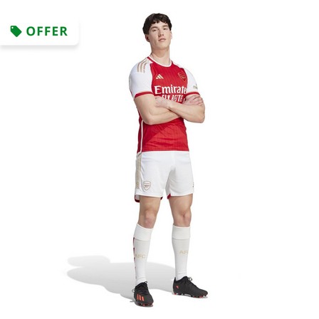 adidas - Men Arsenal 23/24 Home Shorts, White