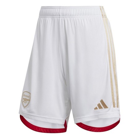 Men Arsenal 23/24 Home Shorts, White, A701_ONE, large image number 3