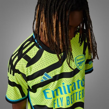 Men Arsenal 23/24 Away Jersey, Green, A701_ONE, large image number 2