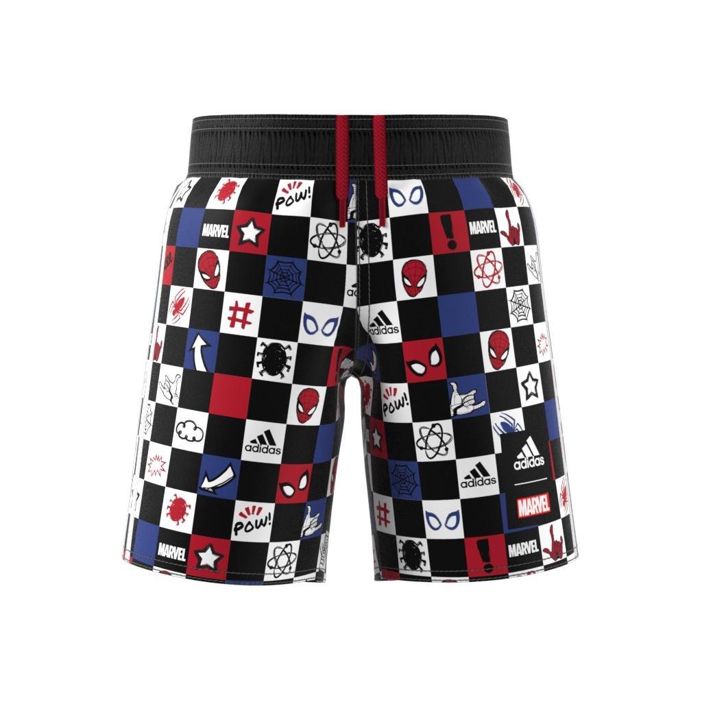 adidas x Marvel's Spider-Man Swim Shorts white Male Kids, A701_ONE, large image number 10