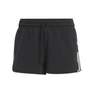 Women Train Essentials 3-Stripes Pacer Shorts, Black, A701_ONE, thumbnail image number 3