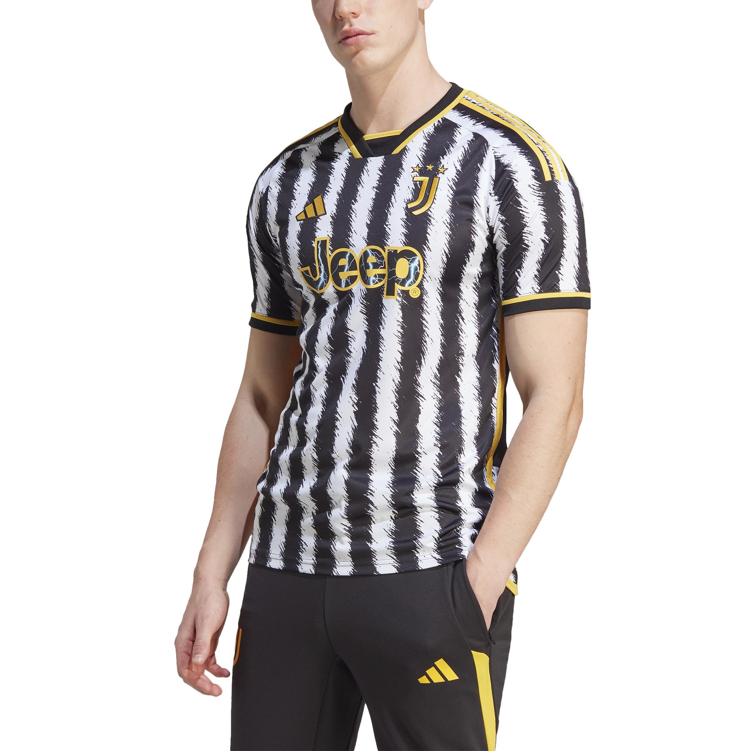 adidas - Men Juventus 23/24 Home Jersey, Black