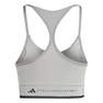 Women Adidas By Stella Mccartney Medium Support Sports Bra, Grey, A701_ONE, thumbnail image number 4