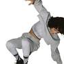 Women Adidas Truecasuals Cropped Sweatshirt, Grey, A701_ONE, thumbnail image number 14