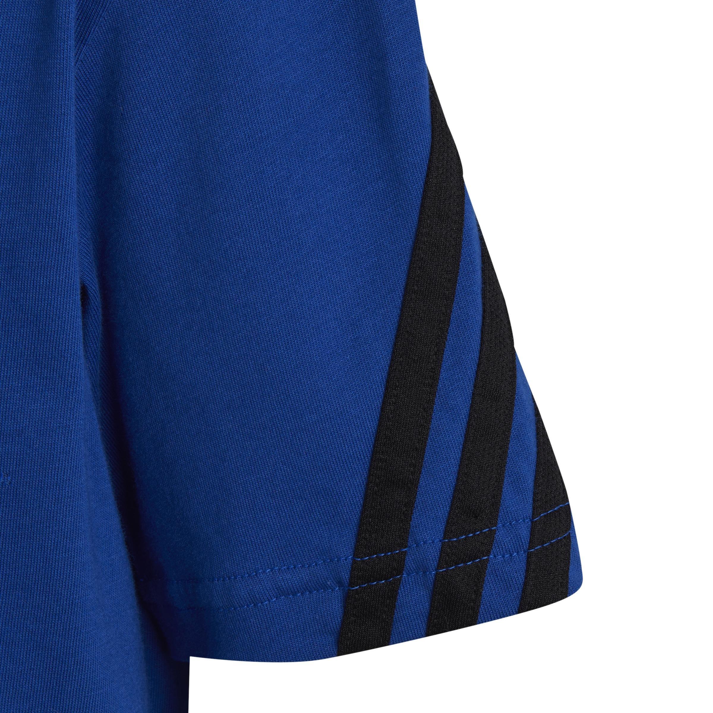 Kids Boys Adidas X Marvel Spider-Man T-Shirt Team, Blue, A701_ONE, large image number 5