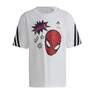 Kids Boys Adidas X Marvel Spider-Man T-Shirt, White, A701_ONE, thumbnail image number 0