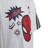 Kids Boys Adidas X Marvel Spider-Man T-Shirt, White, A701_ONE, thumbnail image number 1