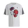 Kids Boys Adidas X Marvel Spider-Man T-Shirt, White, A701_ONE, thumbnail image number 3
