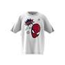 Kids Boys Adidas X Marvel Spider-Man T-Shirt, White, A701_ONE, thumbnail image number 11