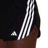 Women Run Icons 3-Stripes Low Carbon Running Shorts, Black, A701_ONE, thumbnail image number 4