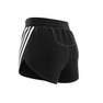 Women Run Icons 3-Stripes Low Carbon Running Shorts, Black, A701_ONE, thumbnail image number 7