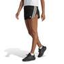 Women Run Icons 3-Stripes Low Carbon Running Shorts, Black, A701_ONE, thumbnail image number 8