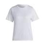 Women Run Icons 3-Stripes Low-Carbon Running T-Shirt, White, A701_ONE, thumbnail image number 3