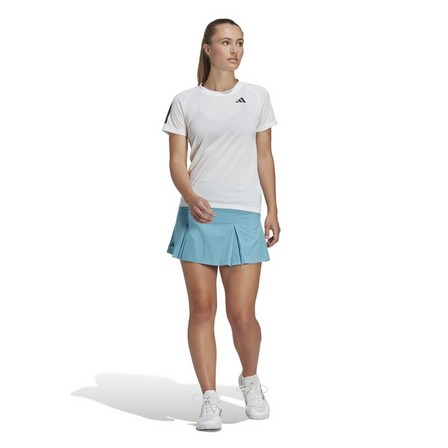 Women Club Tennis T-Shirt, White, A701_ONE, large image number 13