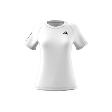 Women Club Tennis T-Shirt, White, A701_ONE, large image number 14