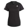 Women Club Tennis T-Shirt, Black, A701_ONE, thumbnail image number 2