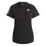 Women Club Tennis T-Shirt, Black, A701_ONE, thumbnail image number 3