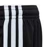 Kids Unisex Train Essentials Aeroready 3-Stripes Shorts, Black, A701_ONE, thumbnail image number 3