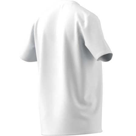 Men Logo Pen Fill - Sportswear Graphic T-Shirt, White, A701_ONE, large image number 14