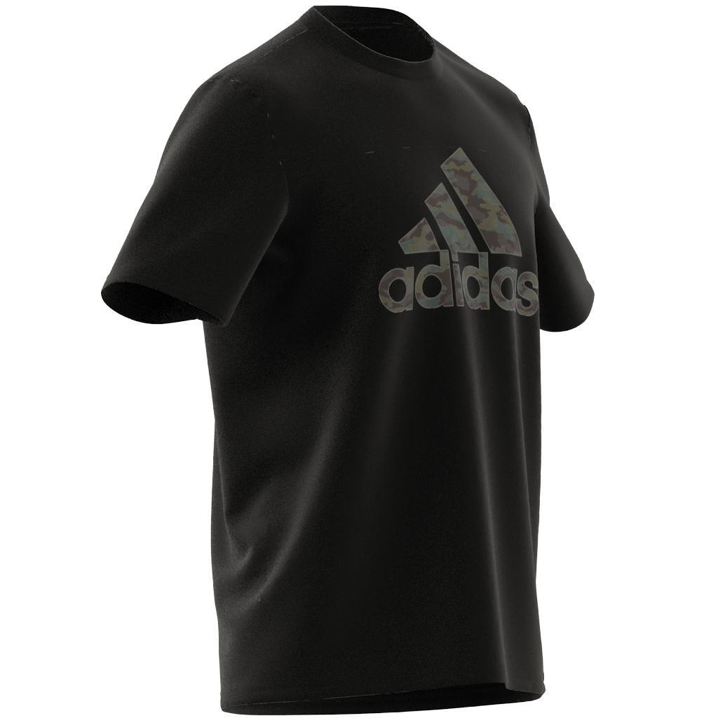 Men Camo Short Sleeve T-Shirt, Black, A701_ONE, large image number 11