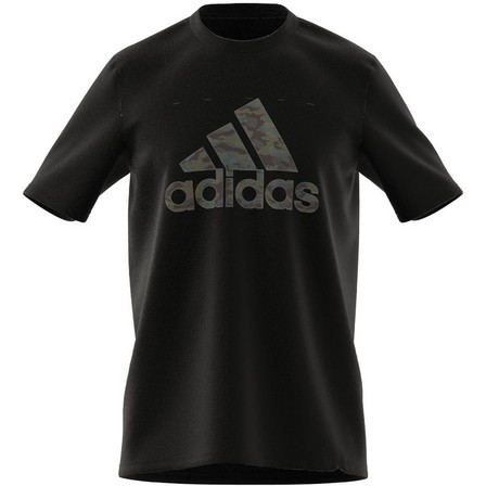 Men Camo Short Sleeve T-Shirt, Black, A701_ONE, large image number 15