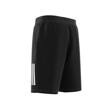 Men Club 3-Stripes Tennis Shorts, Black, A701_ONE, large image number 7