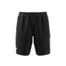 Men Club 3-Stripes Tennis Shorts, Black, A701_ONE, thumbnail image number 8