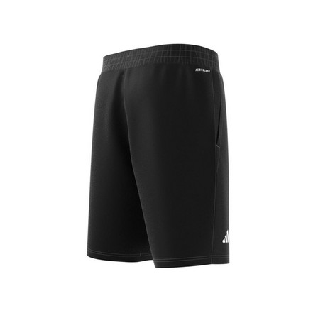 Men Club 3-Stripes Tennis Shorts, Black, A701_ONE, large image number 11