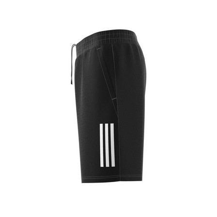 Men Club 3-Stripes Tennis Shorts, Black, A701_ONE, large image number 12
