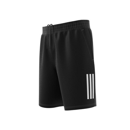 Men Club 3-Stripes Tennis Shorts, Black, A701_ONE, large image number 13