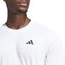 Men Club 3-Stripes Tennis T-Shirt, White, A701_ONE, thumbnail image number 6