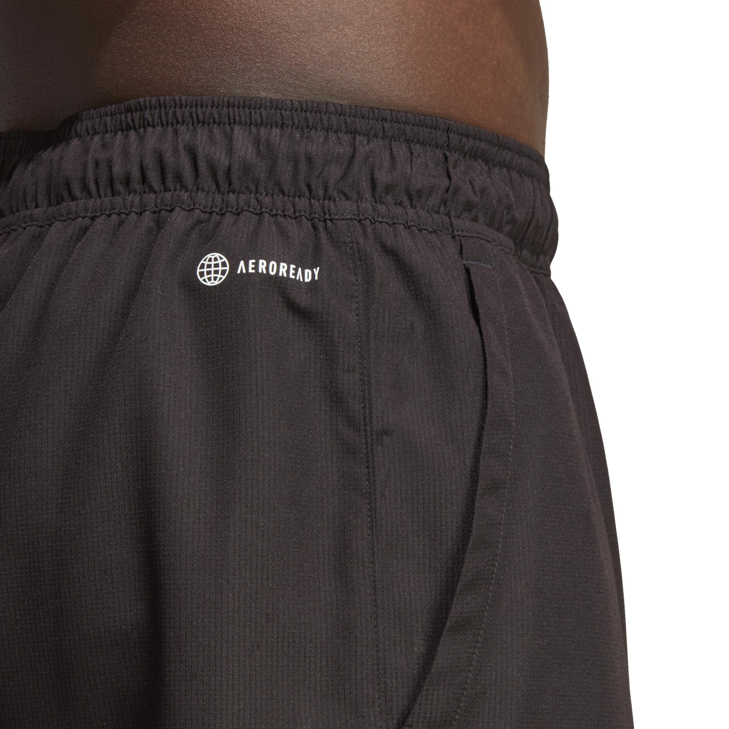 Men Club Tennis Shorts, Black, A701_ONE, large image number 4